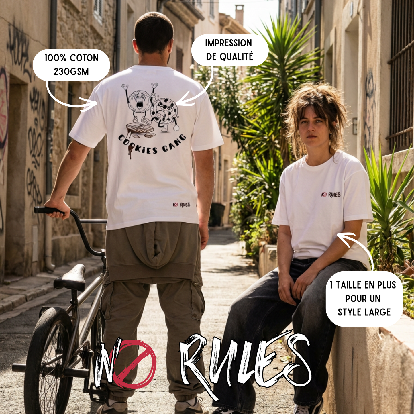Cookies Gang Tshirt Femme
