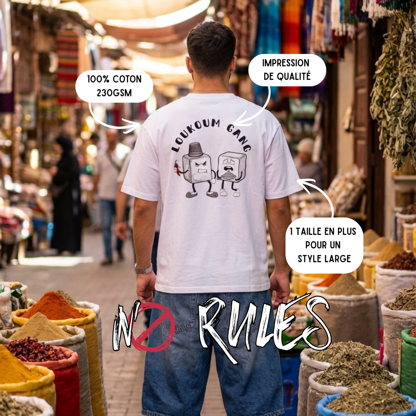 Loukoum Gang Tshirt Homme