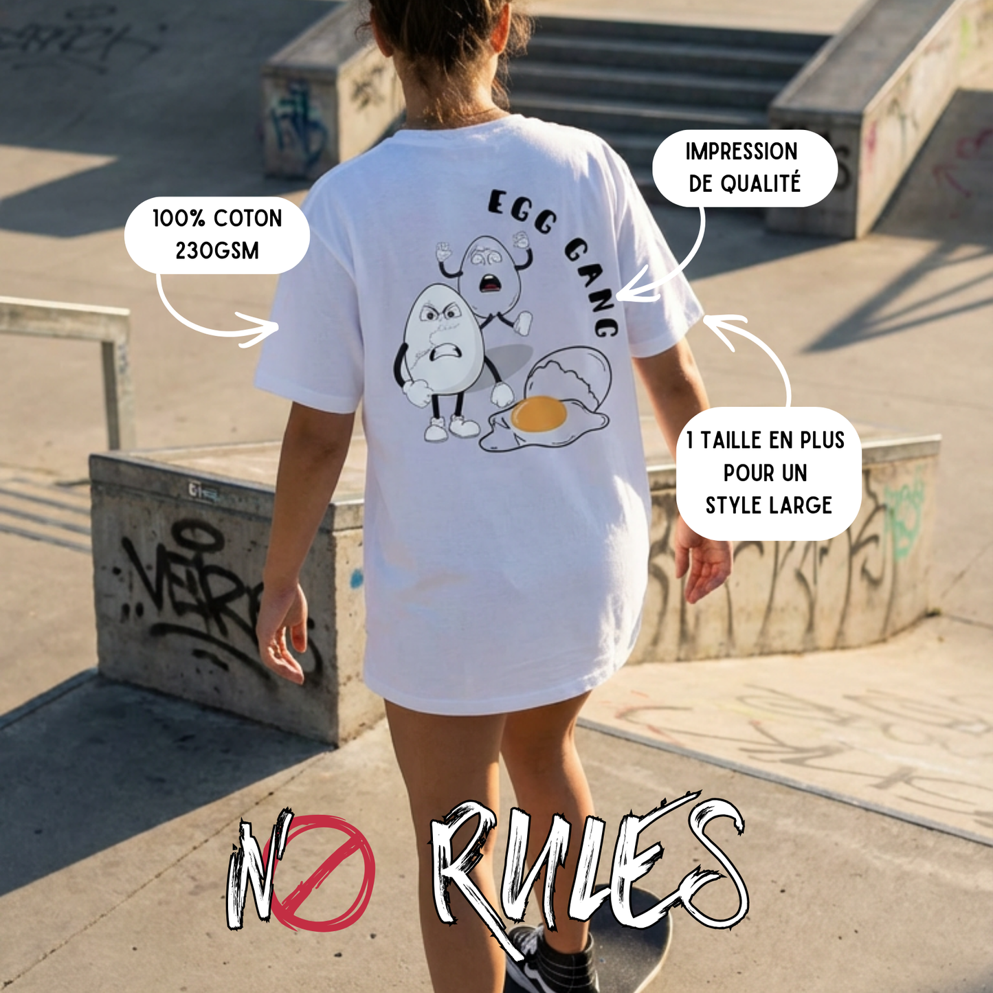 Egg Gang Tshirt Homme