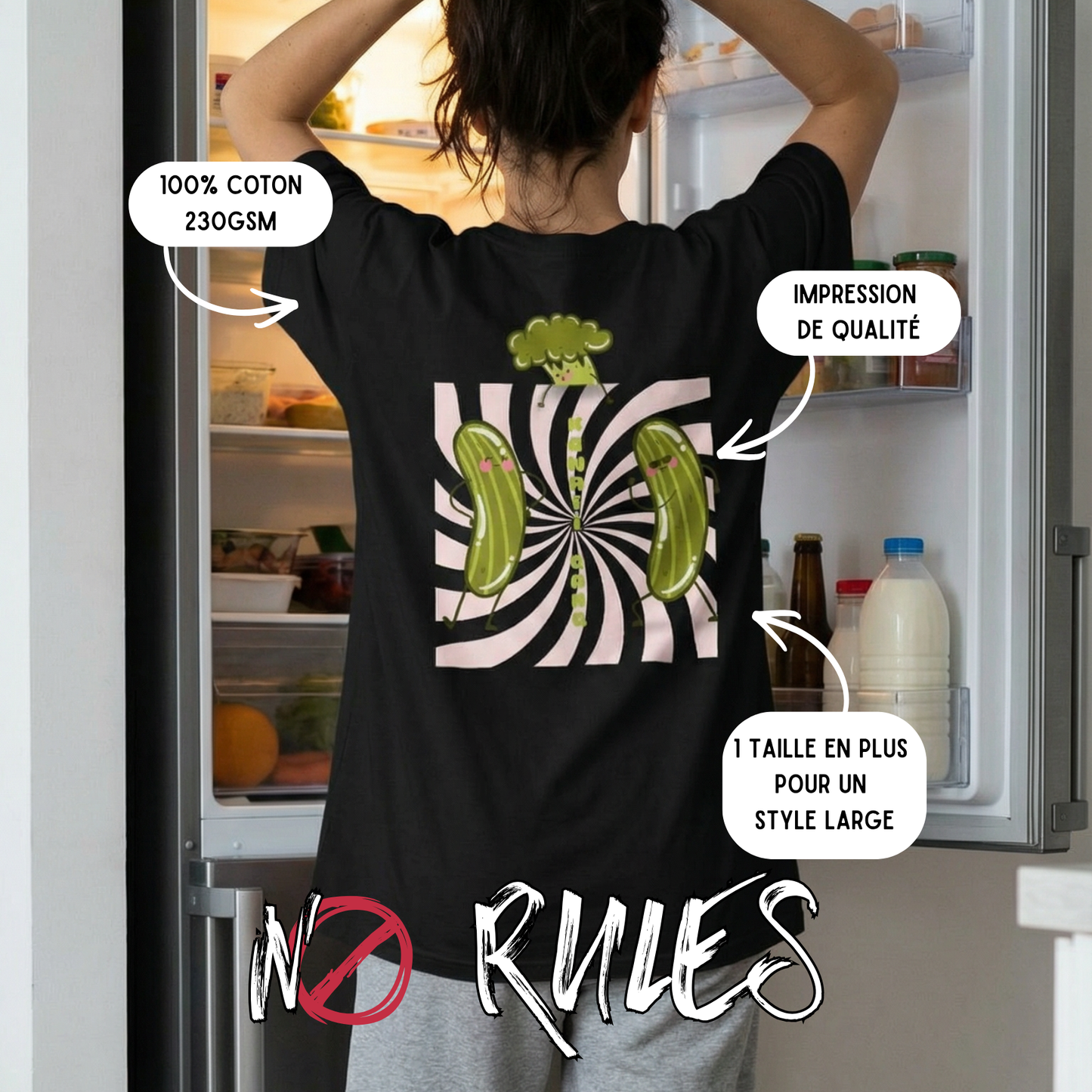 Cornichon Gang Tshirt Homme