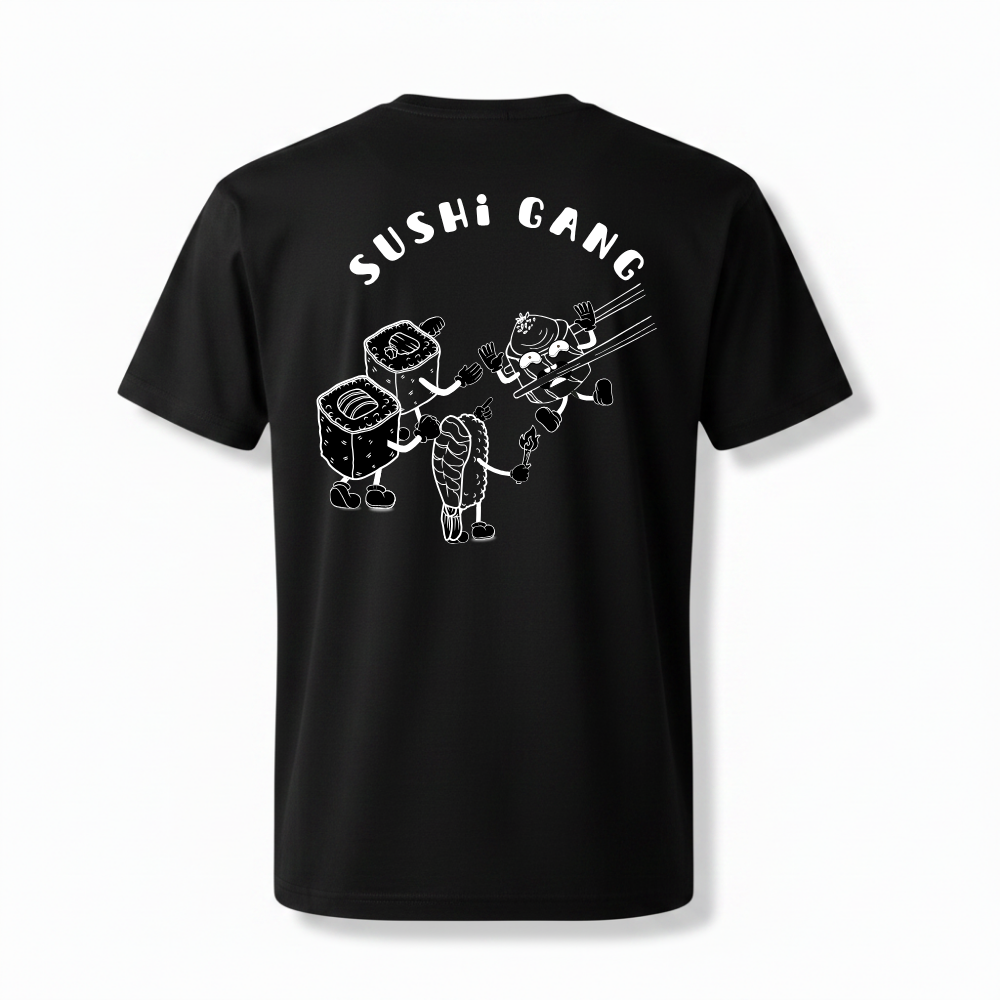 Sushi Gang Tshirt Femme