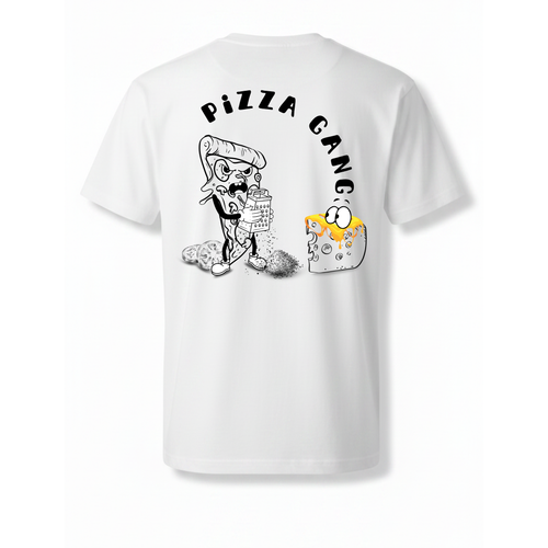 Pizza Gang Tshirt Homme