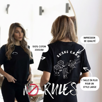 Sushi Gang Tshirt Femme